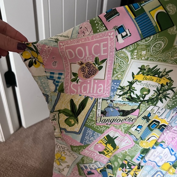 Jane + Delancey Graphic button up blouse - Picture 4 of 5